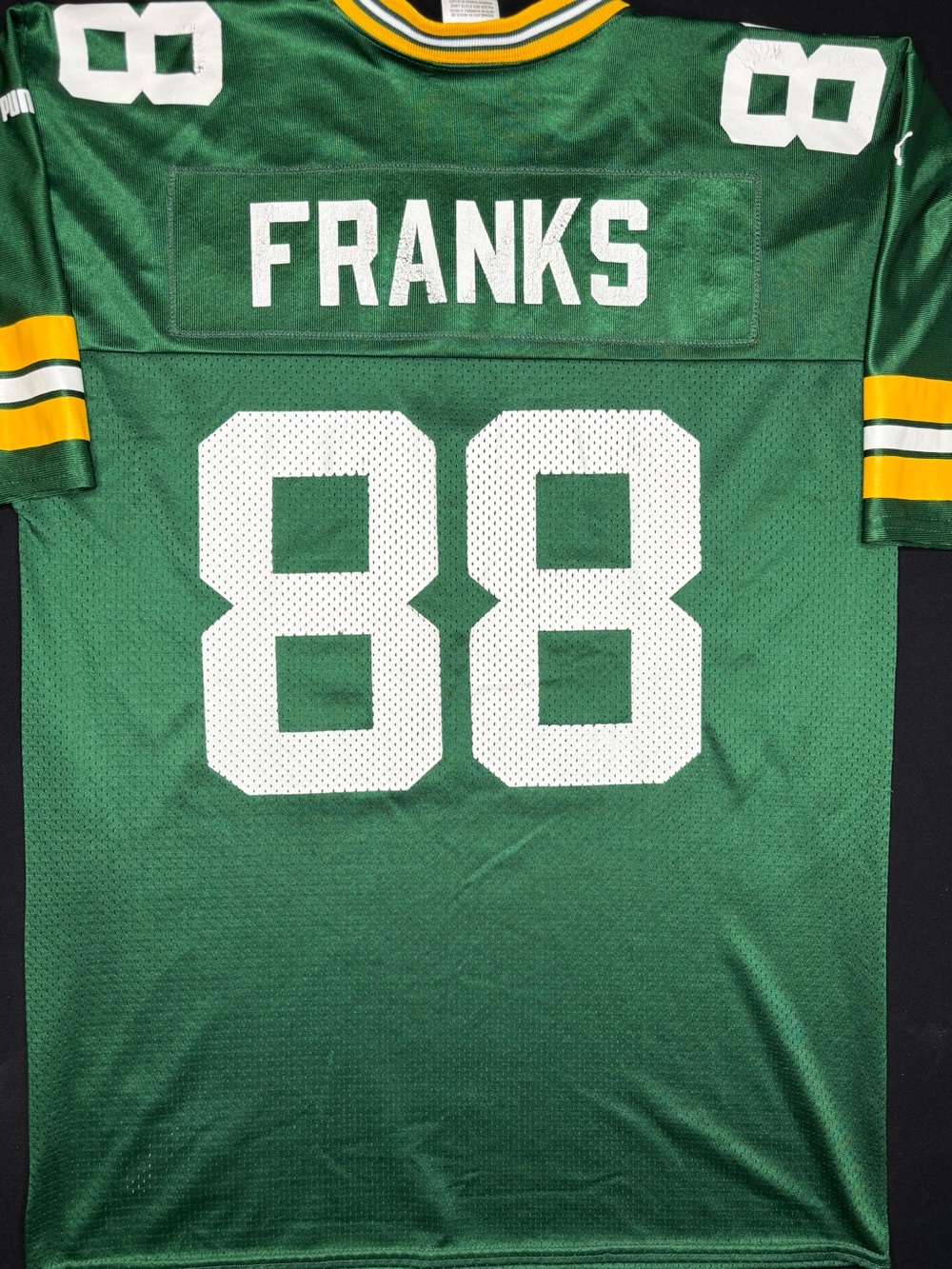 Rare Green Bay Packers Bubba Franks Puma Football Jersey Size: Medium